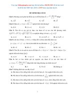 Đề thi thử THPTQG năm 2018   môn toán   luyện đề THPTQG  đề số 01   thầy trần minh tiến   file word có lời giải chi tiết 