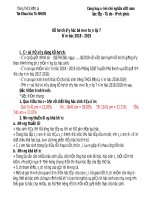 MẪU kế HOẠCH các NHÂN