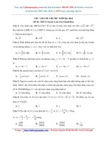 Đề thi thử THPTQG năm 2018   môn toán   THPT chuyên lam sơn   thanh hóa   lần 2   file word có lời giải chi tiết 