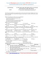 Đề thi thử THPTQG năm 2018   môn hóa học   gv nguyễn minh tuấn   đề 05   file word có lời giải chi tiết 