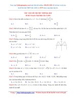Đề thi thử THPTQG năm 2018   môn toán   THPT chuyên thái bình   thái bình   lần 3   file word có lời giải chi tiết 
