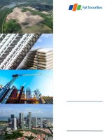 Luận văn báo cáo ngành bất động sản