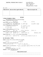 đề kiểm tra toán 9 năm 2018