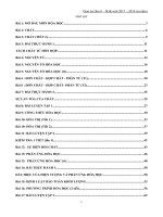 Giáo án hóa 8 – SGK mới 2017 – 2018 (cả năm)