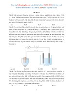 Đề thi thử THPTQG năm 2018   môn hóa học   đề 15   thầy trần hoàng phi   lize   file word có lời giải chi tiết 