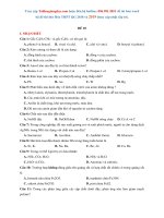Đề thi thử THPTQG năm 2018   môn hóa học   đề 10   gv phạm thanh tùng   file word có lời giải chi tiết 