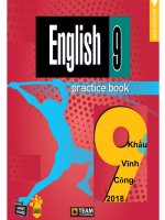 Bài tập thực hành Tiếng Anh 9 Tập 1
