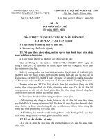 ĐỀ ÁN TINH GIẢN BIÊN CHẾ (Từ năm 2015  2021)