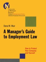 A managers guide to employment law   how to protect your company and yourself