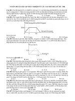 TUYỂN 100 câu bài tập TRẮC NGHIỆM Hóa Học từ các CAO THỦ (Phần 3)
