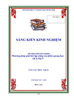 SKKN phuong phap giai bai tap nang cao phan quang hoc vat ly 9
