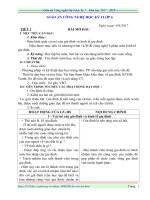 Giáo án công nghệ lớp 6 học kỳ 1 năm học 2017   2018