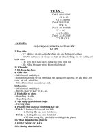 Giao an lớp 1 mĩ thật 1 soạn theo pp mới