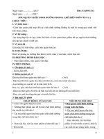 giáo án công nghệ 6 chuẩn kĩ năng mới