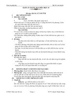 Giáo án Hóa học 10 bài 30: Lưu huỳnh