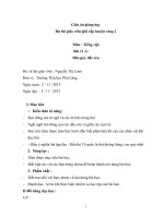 Bài soạn Tiếng Việt lớp 3 loan 2015 - 2016