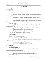 Giáo án Hóa học 10 bài 30: Lưu huỳnh