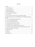 SKKN phát triển năng lực cho học sinh THPT trong dạy học chủ đề phát biểu ý kiến (phân môn làm văn 12) bằng phương pháp dạy  