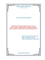 skkn hướng dẫn học sinh sử dụng atlat địa lí việt nam để học tốt một số bài địa lí lớp 12 trong kỳ thi THPT quốc gia 