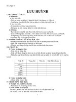 Giáo án Hóa học 10 bài 30: Lưu huỳnh