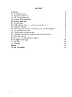 skkn vận dụng cách xác định hình chiếu của một điểm trên mặt phẳng giúp học sinh giải quyết nhanh bài toán tính khoảng cách từ một điểm đến một mặt phẳng trong không gian 