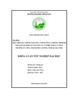 Thực hiện quy trình chăm sóc, nuôi dưỡng và phòng trị bệnh cho lợn nái sinh sản tại công ty CP Thiên Thuận Tường, phường Cửa Ông  thành phố Cẩm Phả  tỉnh Quảng Ninh (Khóa luận tốt nghiệp)