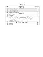 Thiết kế và chỉ đạo tổ chức thực hiện trò chơi toán học lớp 1   mạch số học, góp phần nâng cao chất lượng dạy học môn toán” tại trường TH đông vệ 2 