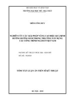 Nghiên cứu các giải pháp nâng cao hiệu quả định hướng đường hầm trong thi công xây dựng các công trình ngầm ở việt nam tt 