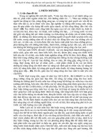 skkn rèn luyện kĩ năng sống cho học sinh qua dạy bài “phong trào dân tộc dân chủ ở việt nam từ năm 1919 đến năm 1925” môn lịch sử lớp 12 