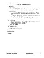 Giáo án Hóa học 10 bài 26: Luyện tập nhóm halogen