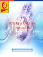 Hệ thu thập dữ liệu-hệ thống mạng trong công nghiệp