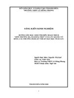 skkn hướng dẫn học sinh tìm hiểu đoạn trích  hồn trương ba, da hàng thịt của lưu quang vũ bằng các phương pháp, kỹ thuật dạy học tích cực 