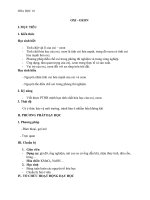 Giáo án Hóa học 10 bài 29: Oxi  Ozon