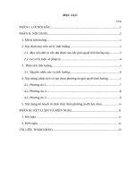 Tiểu luận tình huống về quyết định hành chính