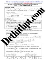 PP suy luận nhanh gv lê văn vinh   CHUONG 1  DAO ĐỘNG cơ   chuyên đề 5  tổng hợp dao động điều hò   dạng 2  bài toán nghịch image marked 