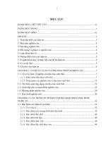 Nghiên cứu địa mạo sinh thái làm cơ sở định hướng sử dụng hợp lý lãnh thổ tỉnh nghệ an 