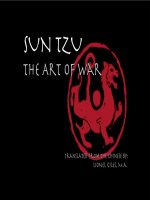 The art of war by sun tzu 