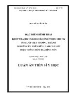 LATS Y HỌC-Đặc điểm hình thái khớp thái dương hàm không triệu chứng ở người Việt trưởng thành, nghiên cứu trên hình ảnh cắt lớp điện toán chùm tia hình nón (FULL TEXT)