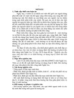 Nghiên cứu địa mạo sinh thái làm cơ sở định hướng sử dụng hợp lý lãnh thổ tỉnh nghệ an tt 