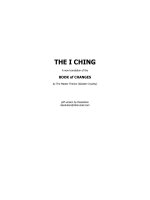 The i ching book of changes 