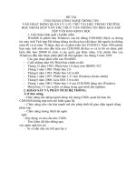 ỨNG DỤNG CÔNG NGHỆ THÔNG TIN  VÀO HOẠT ĐỘNG QUẢN LÝ–LƯU TRỮ TÀI LIỆU TRONG TRƯỜNG HỌC NHẰM GIÚP VĂN THƯ TRUY VẤN THÔNG TIN HIỆU QUẢSẮP XẾP VĂN BẢN KHOA HỌC