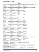 BỘ ĐỀ ÔN THI THPT QUỐC GIA MÔN TIẾNG ANH (50 BỘ)