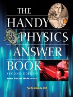 The physics answer book 