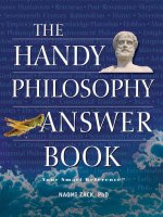 The philosophy answer book 