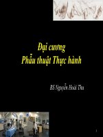 Đại cương phẫu thuật thực hành Nâng Cao Chuẩn Giáo Dục 2018