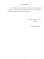 Đánh giá kết quả thực hiện nhóm tiêu chí “xây dựng hạ tầng kinh tế  xã hội” trong xây dựng nông thôn mới giai đoạn 2011    2015 xã Lưỡng Vượng, thành phố Tuyên Quang, tỉnh Tuyên Quang