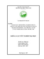 Áp dụng quy trình phòng, trị bệnh viêm vú, viêm tử cung trên đàn lợn nái sinh sản nuôi tại trại bùi thanh phong   đan phượng   hà nội và thử nghiệm một số phác đồ điều trị 