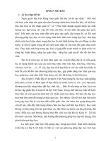 Tích hợp kiến thức liên môn trong dạy học bài  “bảo vệ tài nguyên sinh vật việt nam”  địa lý lớp 8 tại trường THCS trung thành 