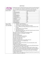 Các dự án AEON MALL tại Việt Nam