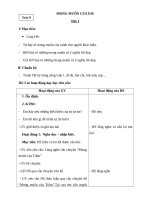 bộ giáo án kỹ năng sống lớp 1 đầy đủ